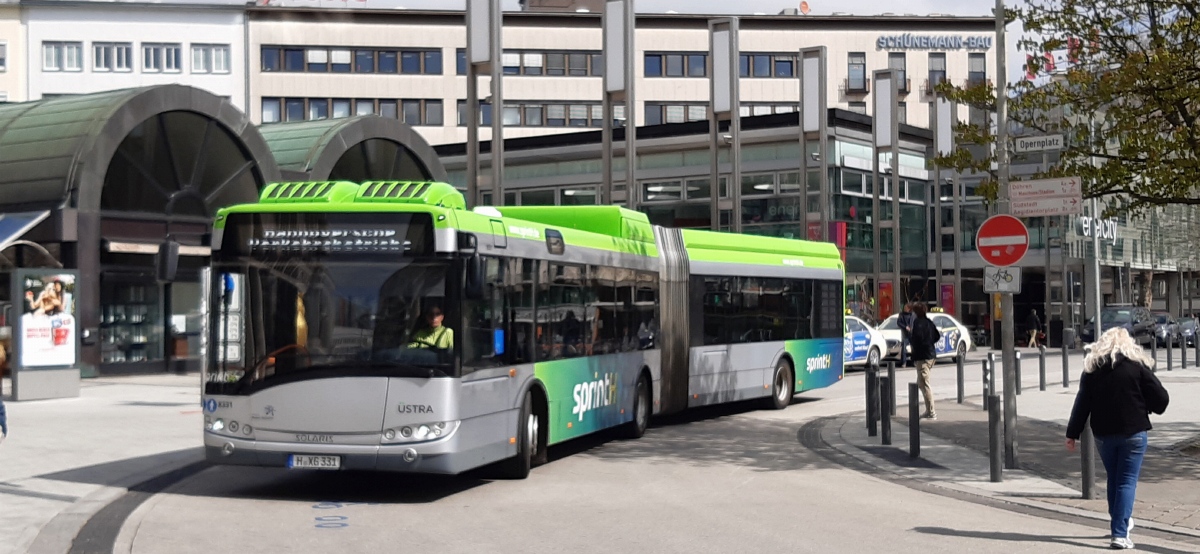 Нижняя Саксония, Solaris Urbino III 18 hybrid № 8331