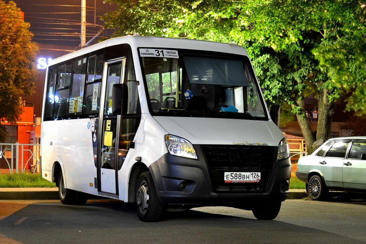 Ставропольский край, ГАЗ-A64R42 Next № Е 588 ВН 126