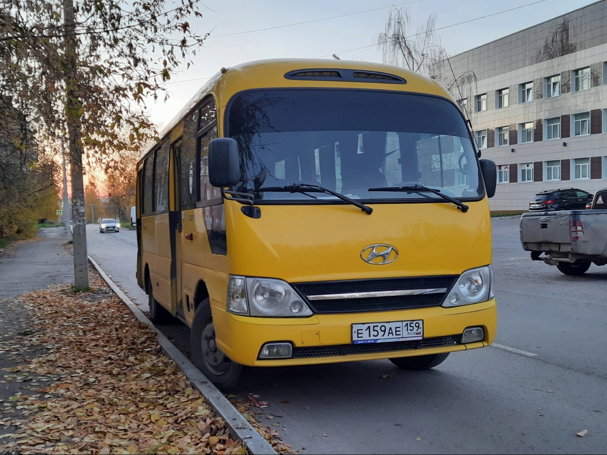 Пермский край, Hyundai County Kuzbass № Е 159 АЕ 159