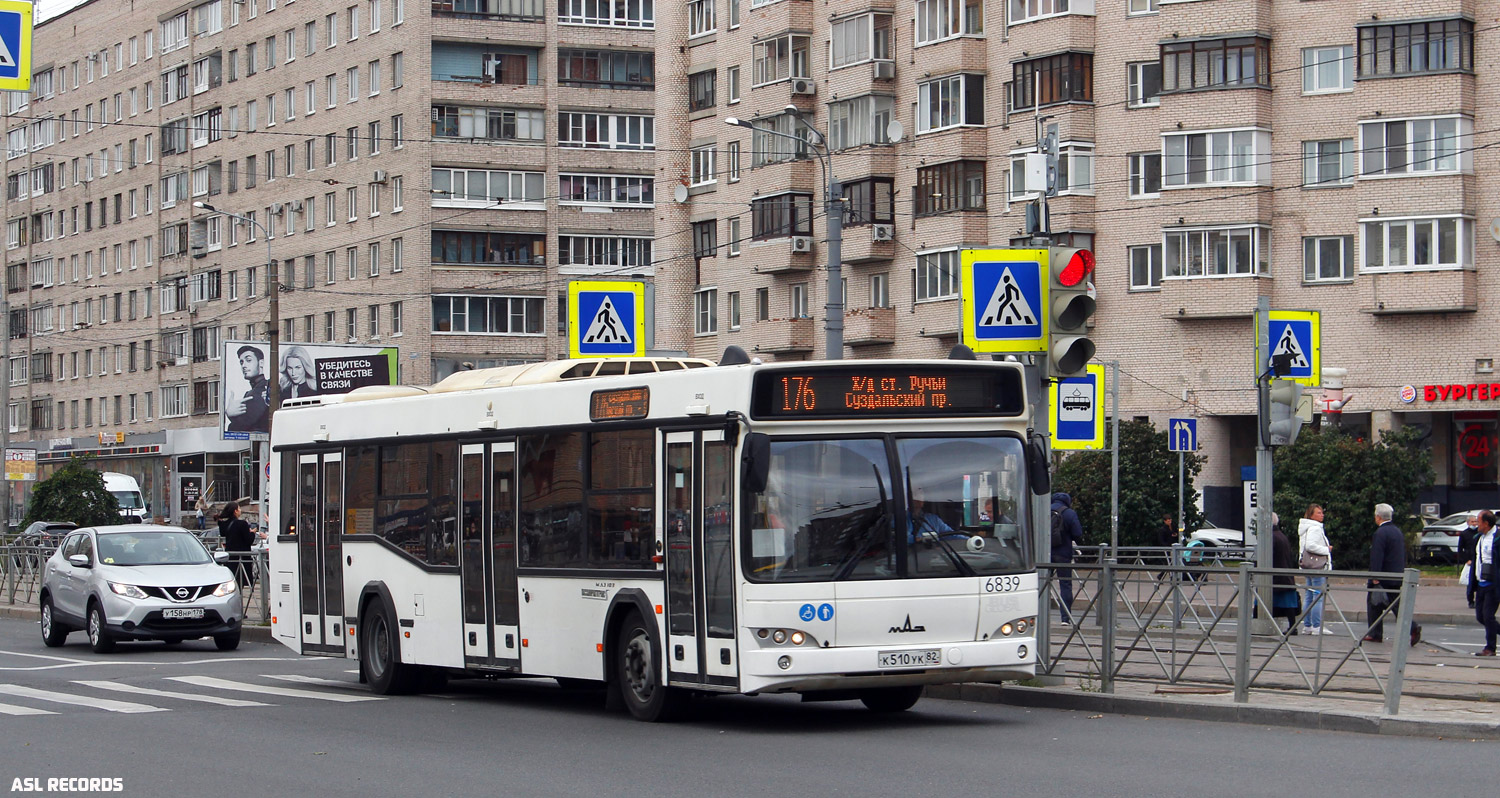 Санкт-Петербург, МАЗ-103.486 № 6839
