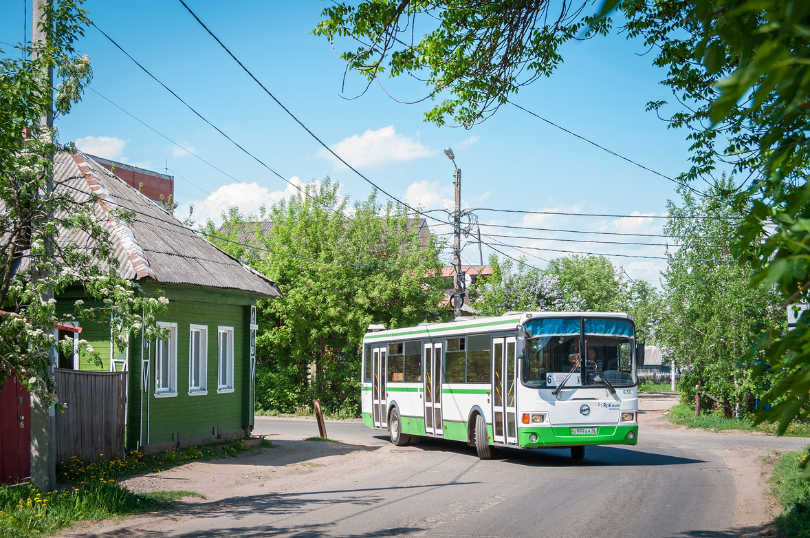 Ярославская область, ЛиАЗ-5256.53 № 636
