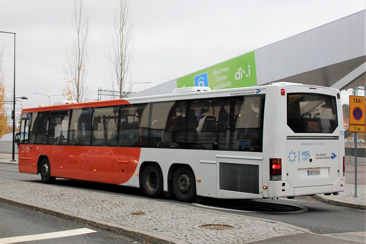 Финляндия, Volvo 8700BLE № 702