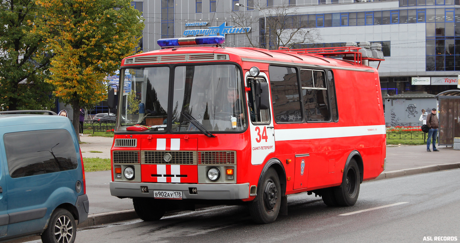 Санкт-Петербург, ПАЗ-32053-20 АГ/АСО/АД/ПКС № В 902 АУ 178
