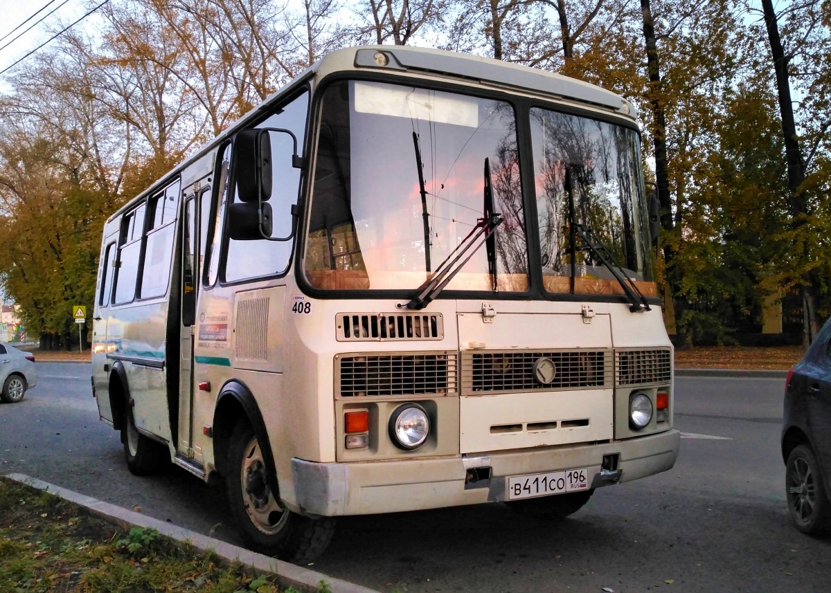 Свердловская область, ПАЗ-32053 № 408