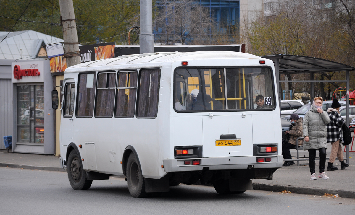 Омская область, ПАЗ-32054-07 № АО 544 55