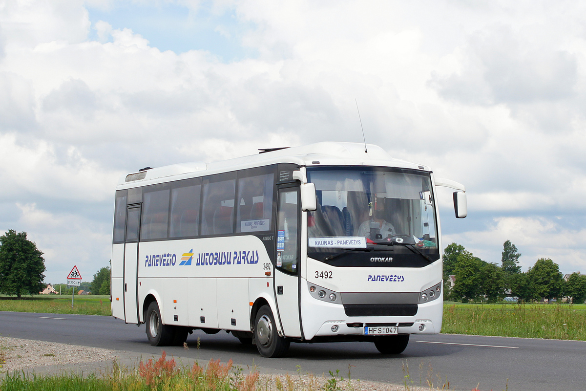 Литва, Otokar Navigo T Mega № 3492