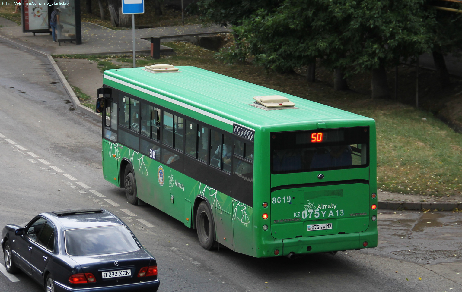 Алматы, Yutong ZK6108HGH № 8019