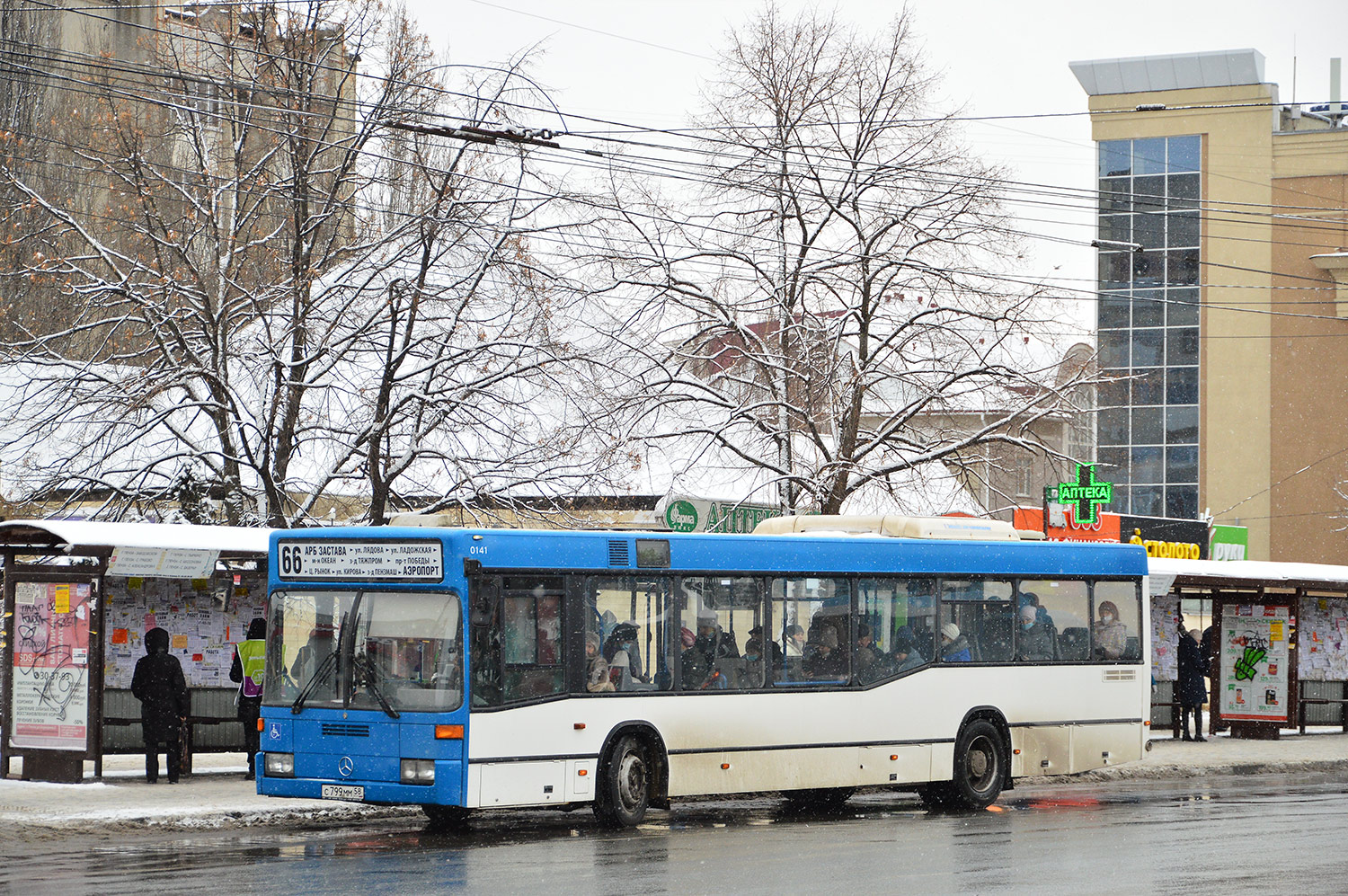 Пензенская область, Mercedes-Benz O405N2 № С 799 ММ 58