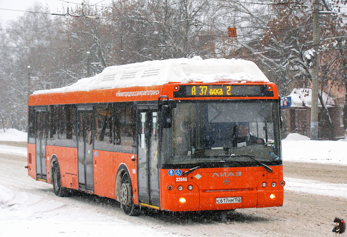 Нижегородская область, ЛиАЗ-5292.67 (CNG) № 32046