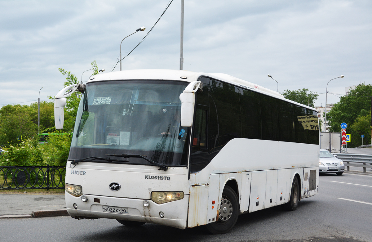 Курганская область, Higer KLQ6119TQ № 1122