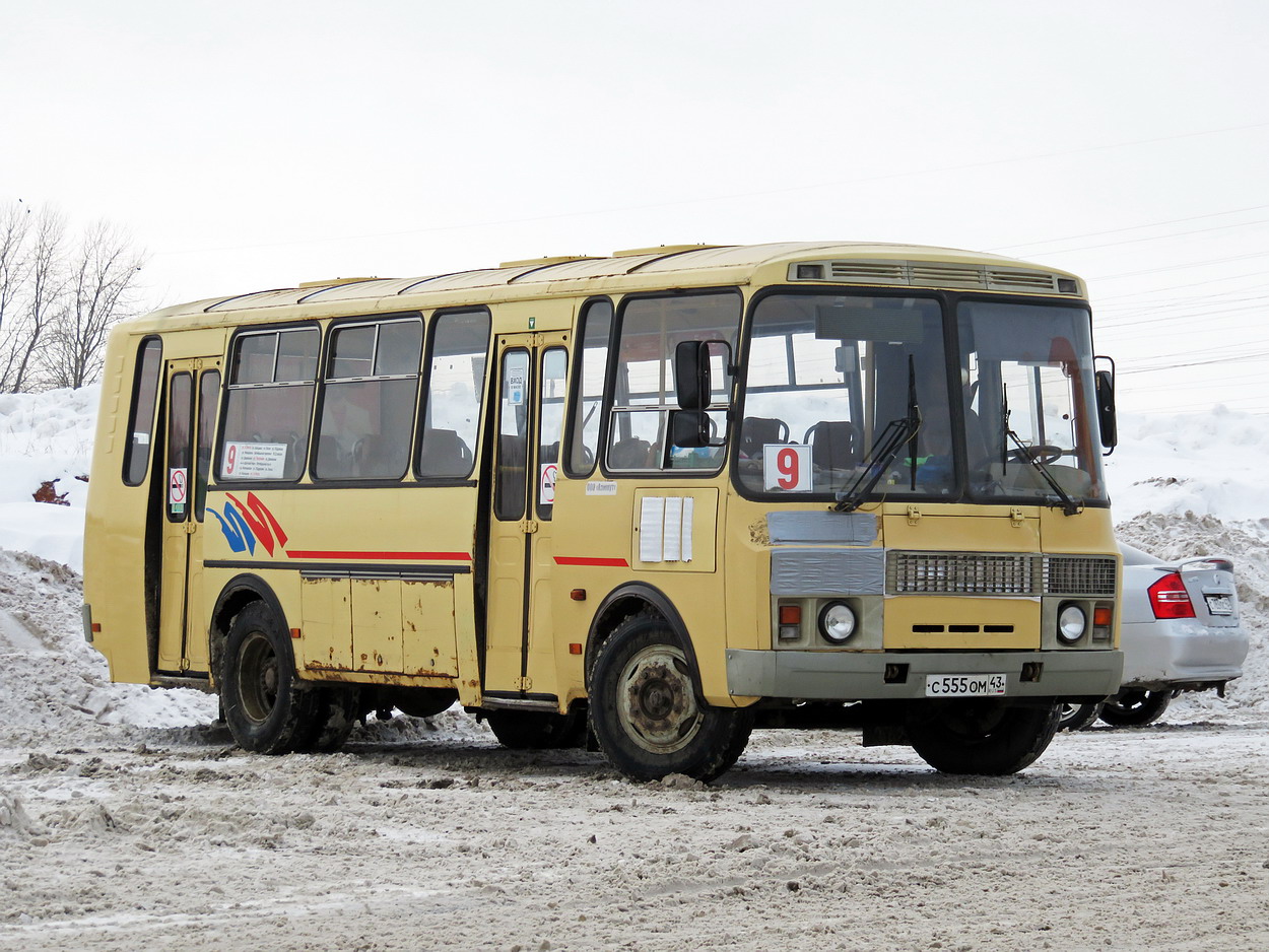 Кировская область, ПАЗ-4234 № С 555 ОМ 43