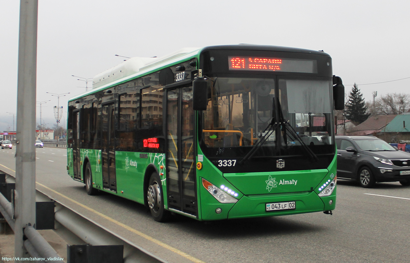 Алматы, Zhong Tong LCK6125HGAN № 3337