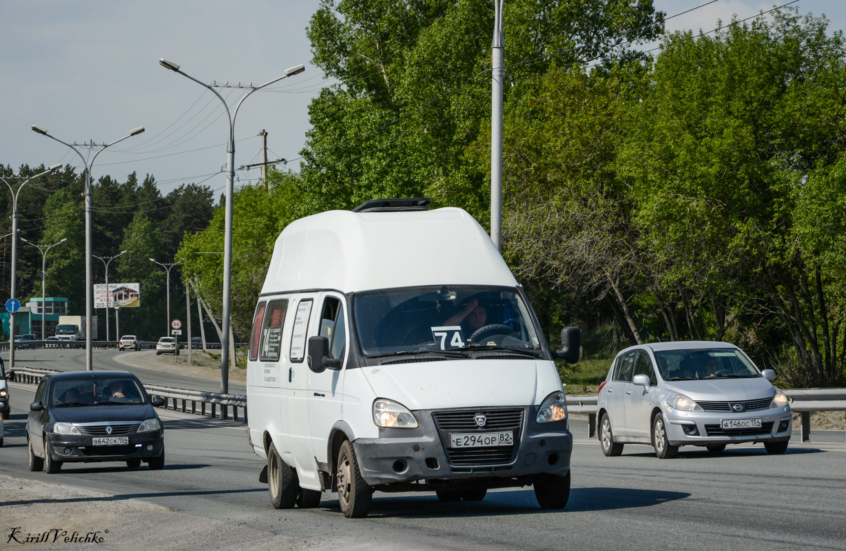 Новосибирская область, Луидор-225000 (ГАЗ-322133) № Е 294 ОР 82