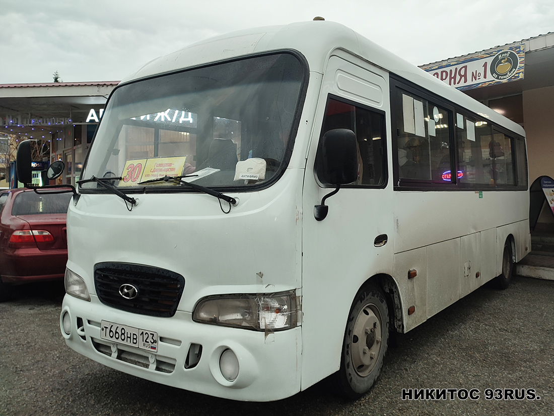 Краснодарский край, Hyundai County LWB C11 (ТагАЗ) № Т 668 НВ 123