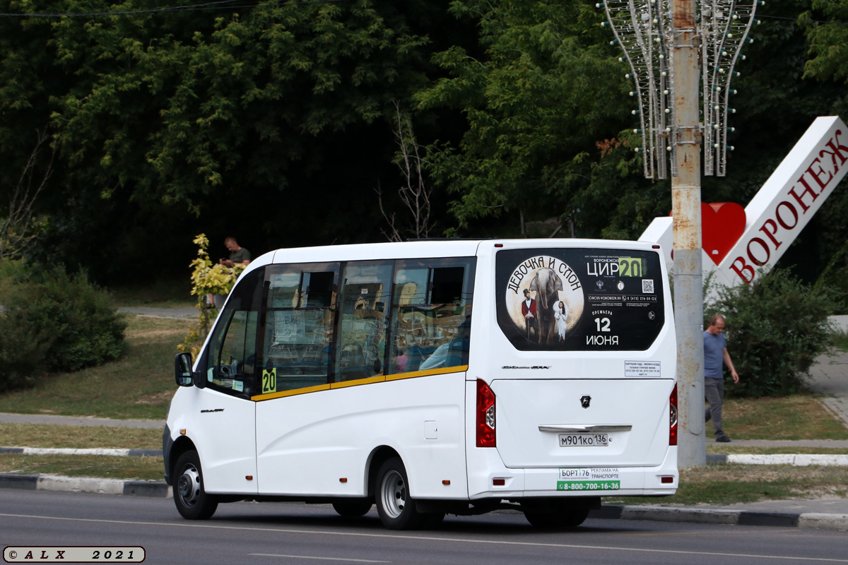 Воронежская область, ГАЗ-A68R52 City № М 901 КО 136