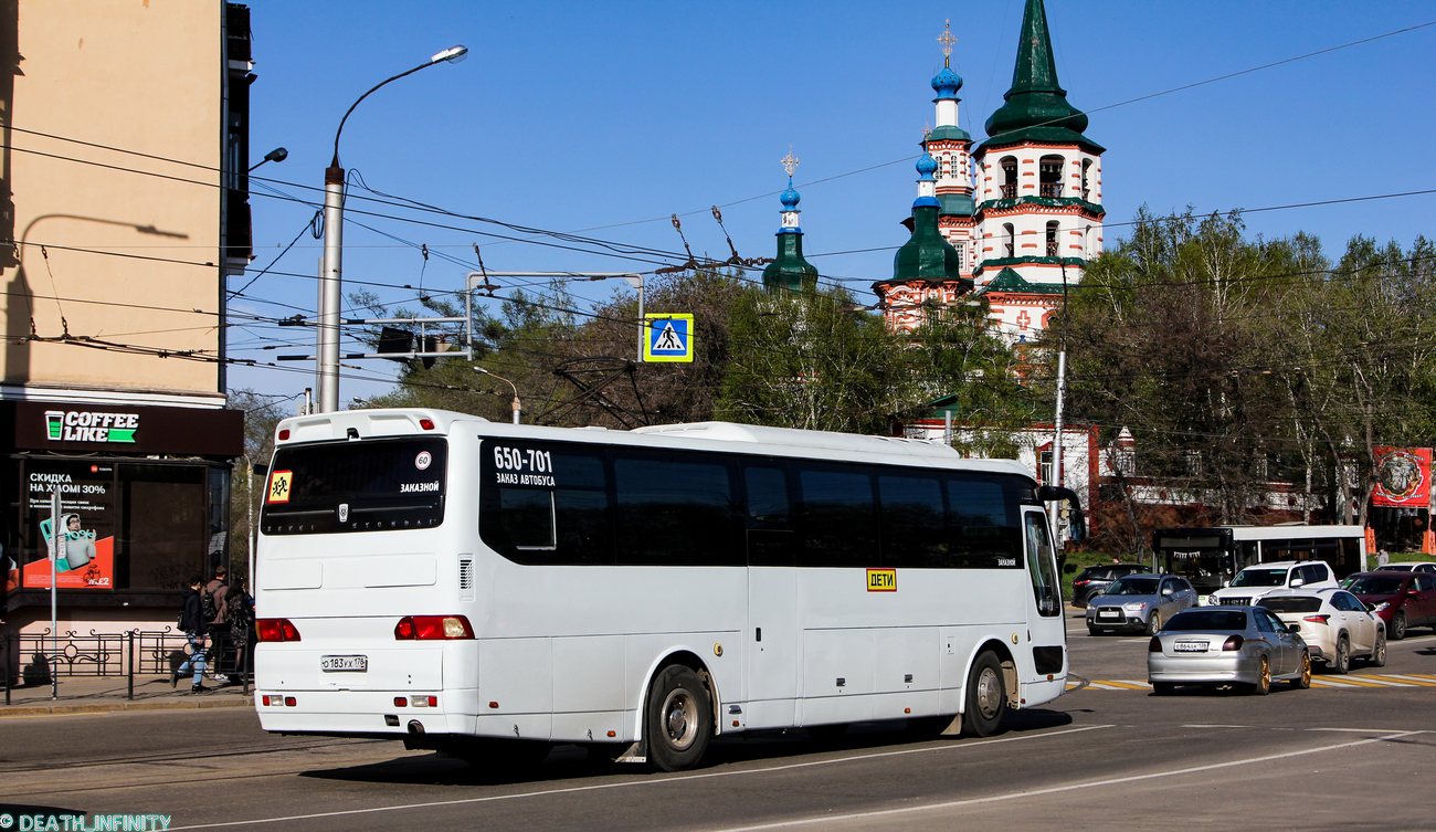 Иркутская область, Heke JAC HK6120 № О 183 УХ 178