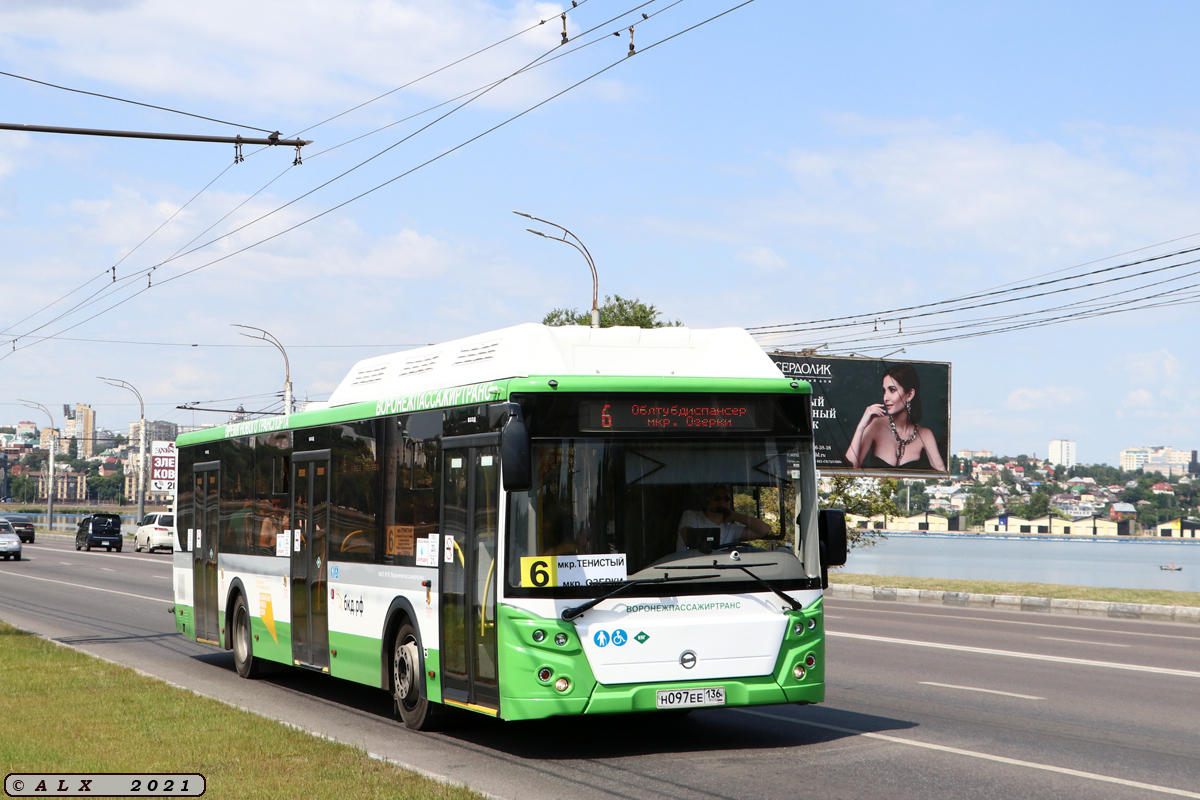 Воронежская область, ЛиАЗ-5292.67 (CNG) № Н 097 ЕЕ 136