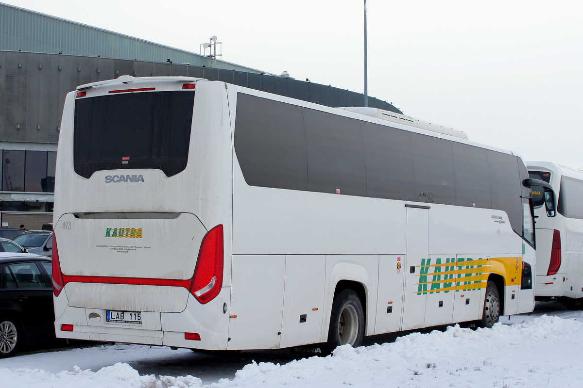 Литва, Scania Touring HD 12.0 № 493
