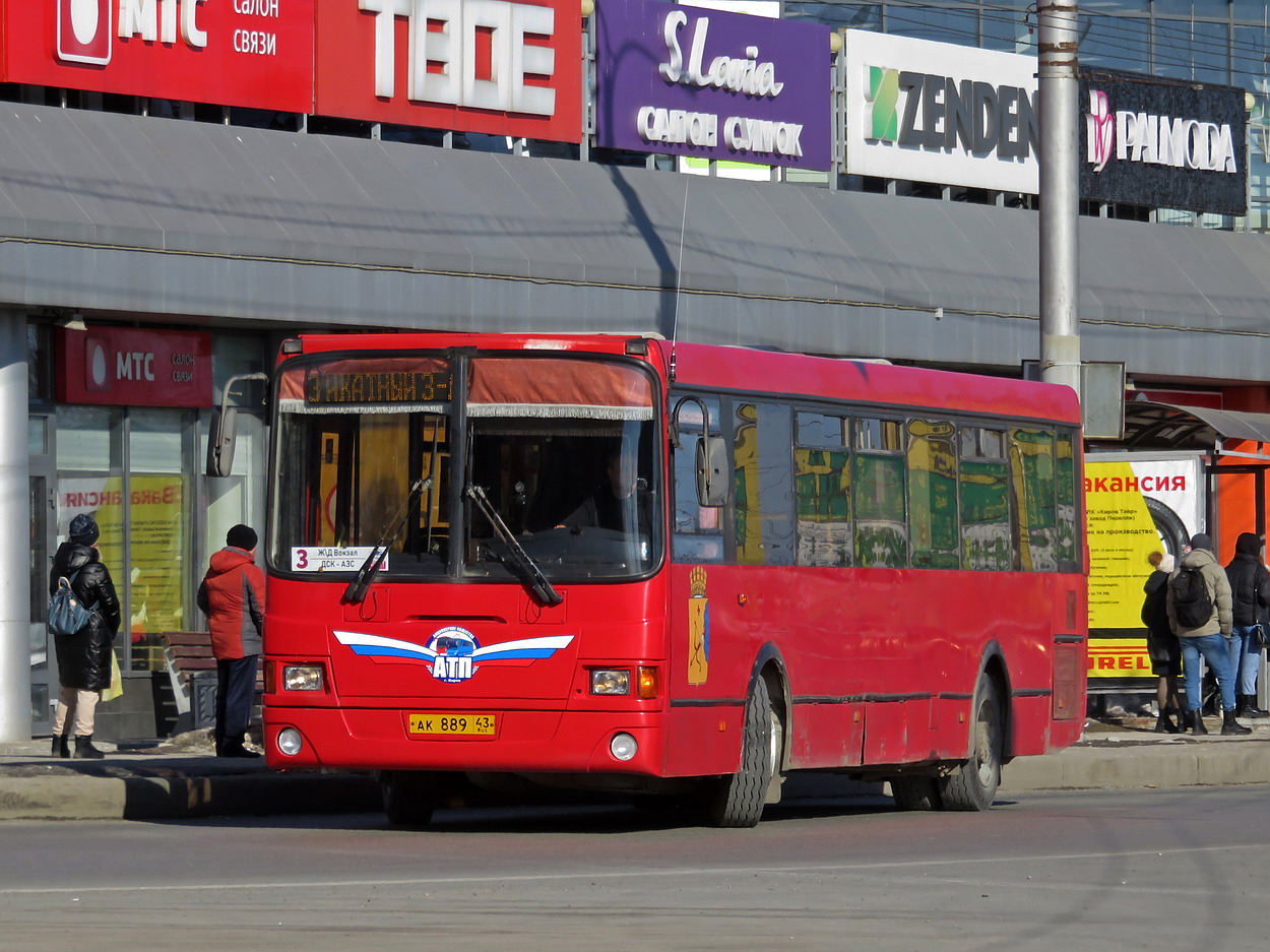 Кировская область, ЛиАЗ-5256.53 № АК 889 43