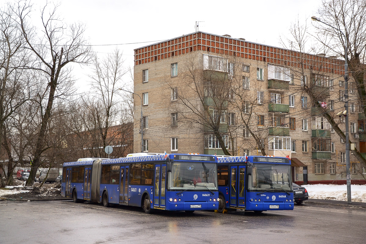 Москва, ЛиАЗ-6213.22 № 040631