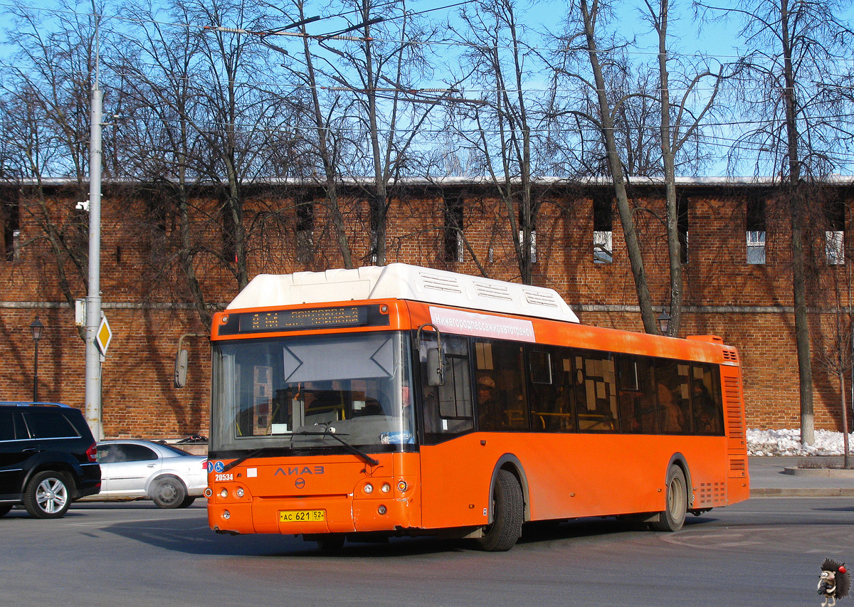 Нижегородская область, ЛиАЗ-5292.67 (CNG) № 20534