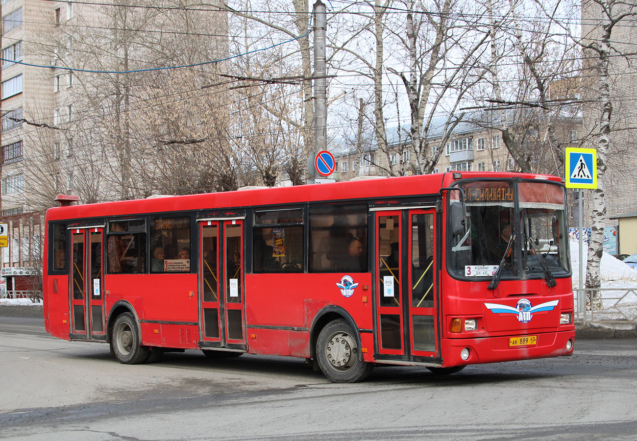 Кировская область, ЛиАЗ-5256.53 № АК 889 43