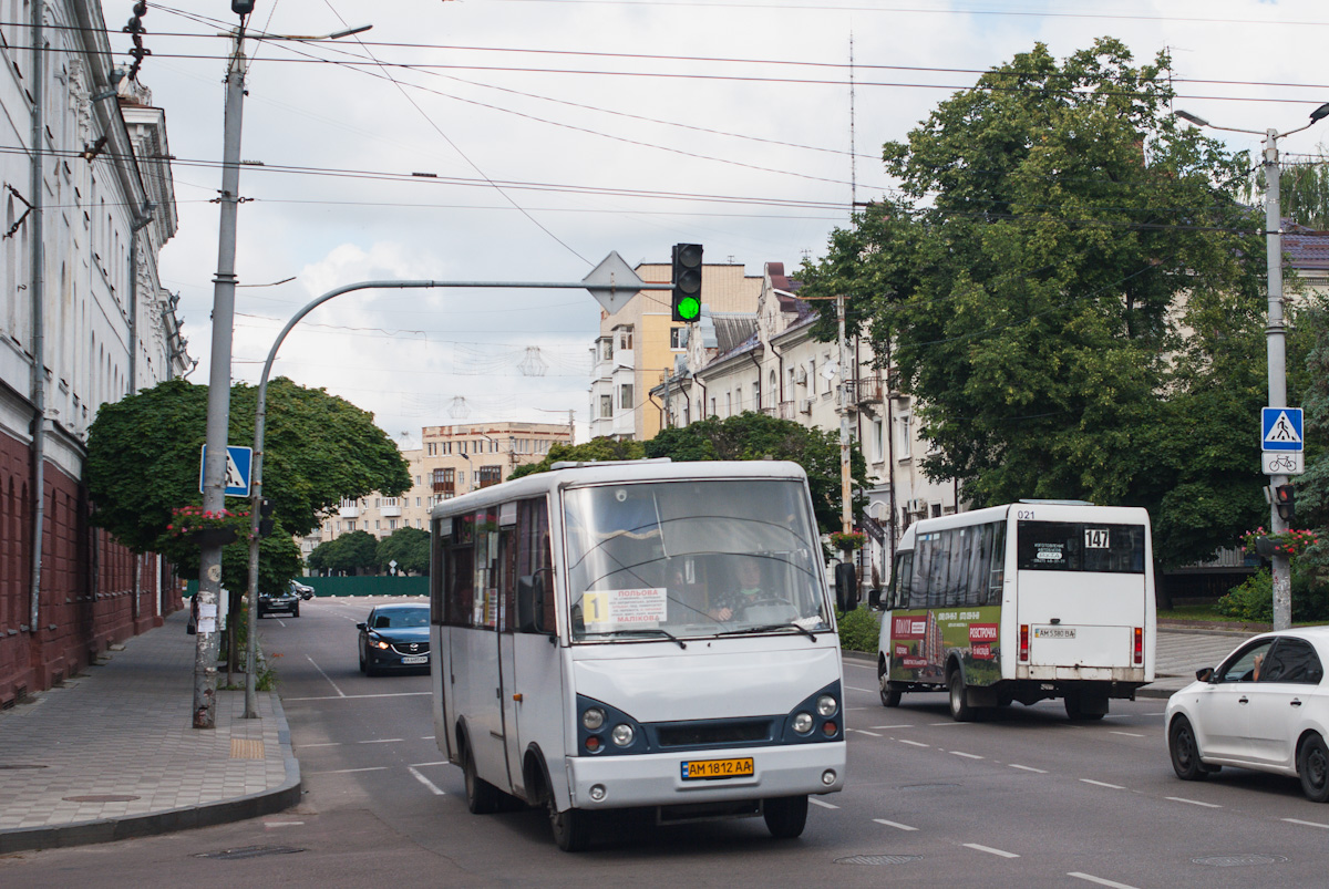 Житомирская область, I-VAN A07A1 № AM 1812 AA