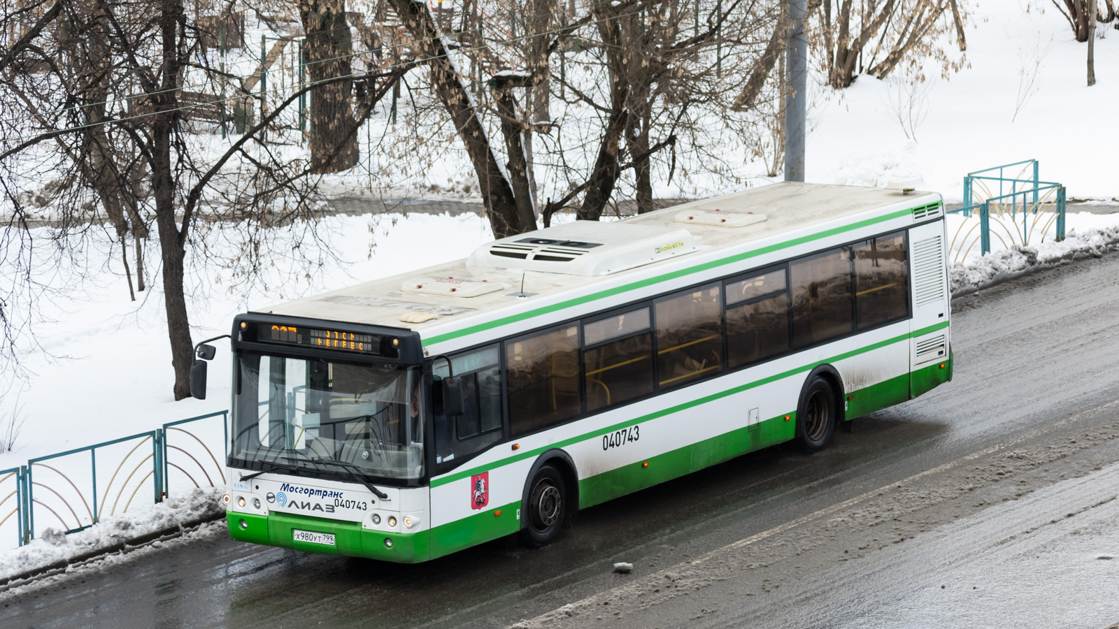 Москва, ЛиАЗ-5292.22 (2-2-2) № 040743
