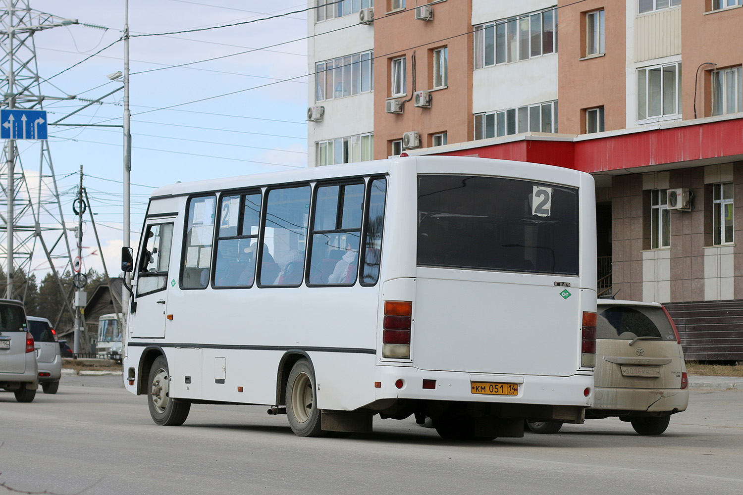 Саха (Якутия), ПАЗ-320302-08 № КМ 051 14