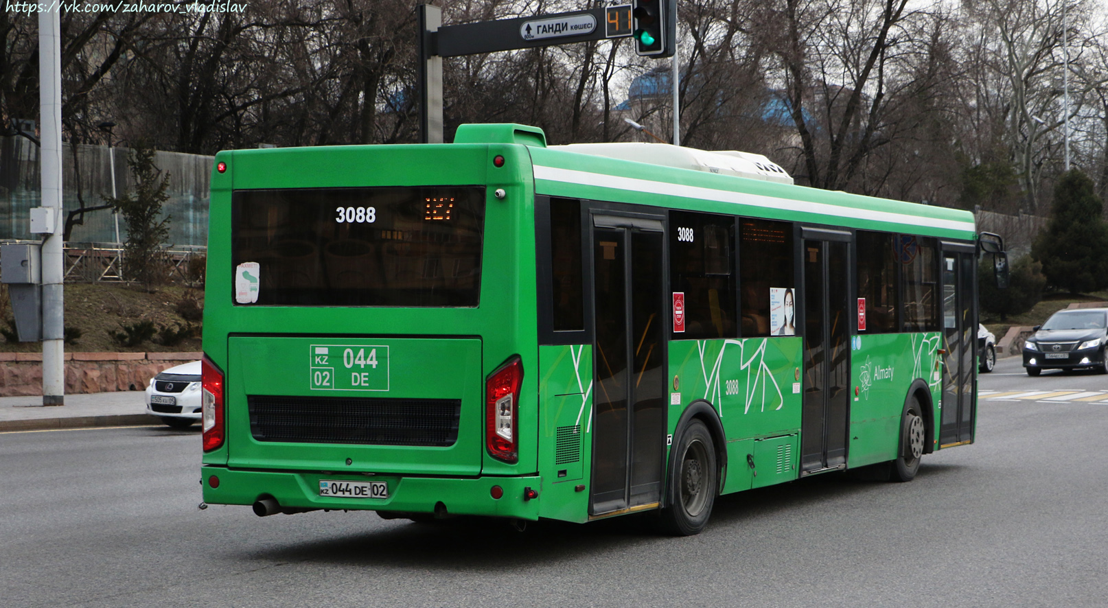 Алматы, ЛиАЗ-5293.60 № 3088