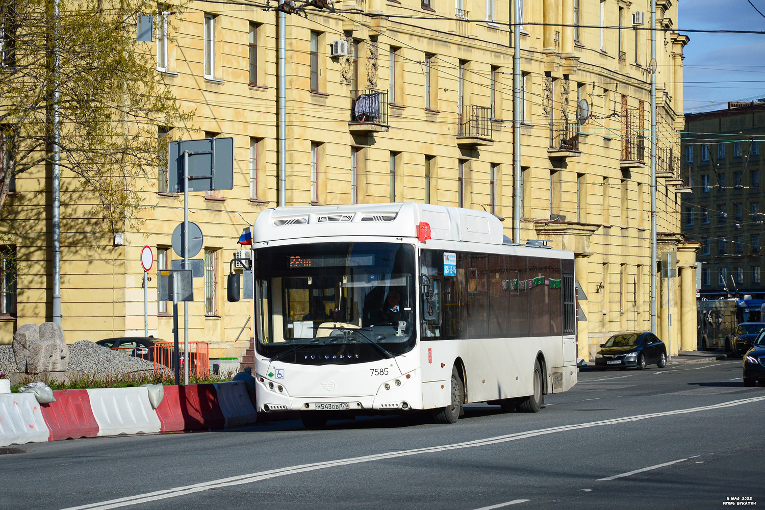 Санкт-Петербург, Volgabus-5270.G2 (CNG) № 7585