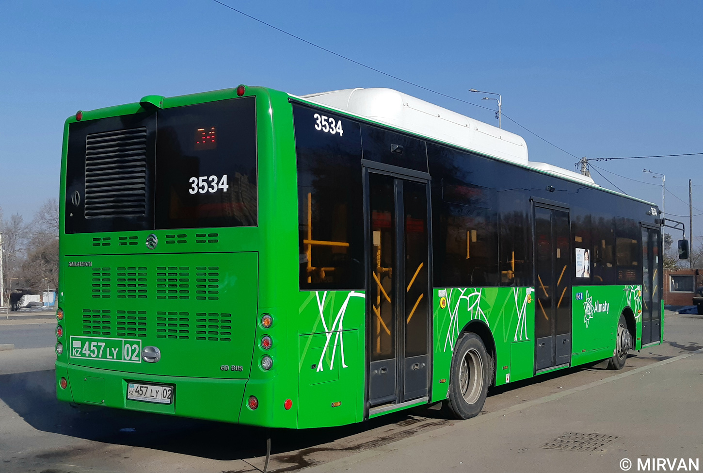 Алматы, Golden Dragon XML6125CN (Hyundai Trans Auto) № 3534