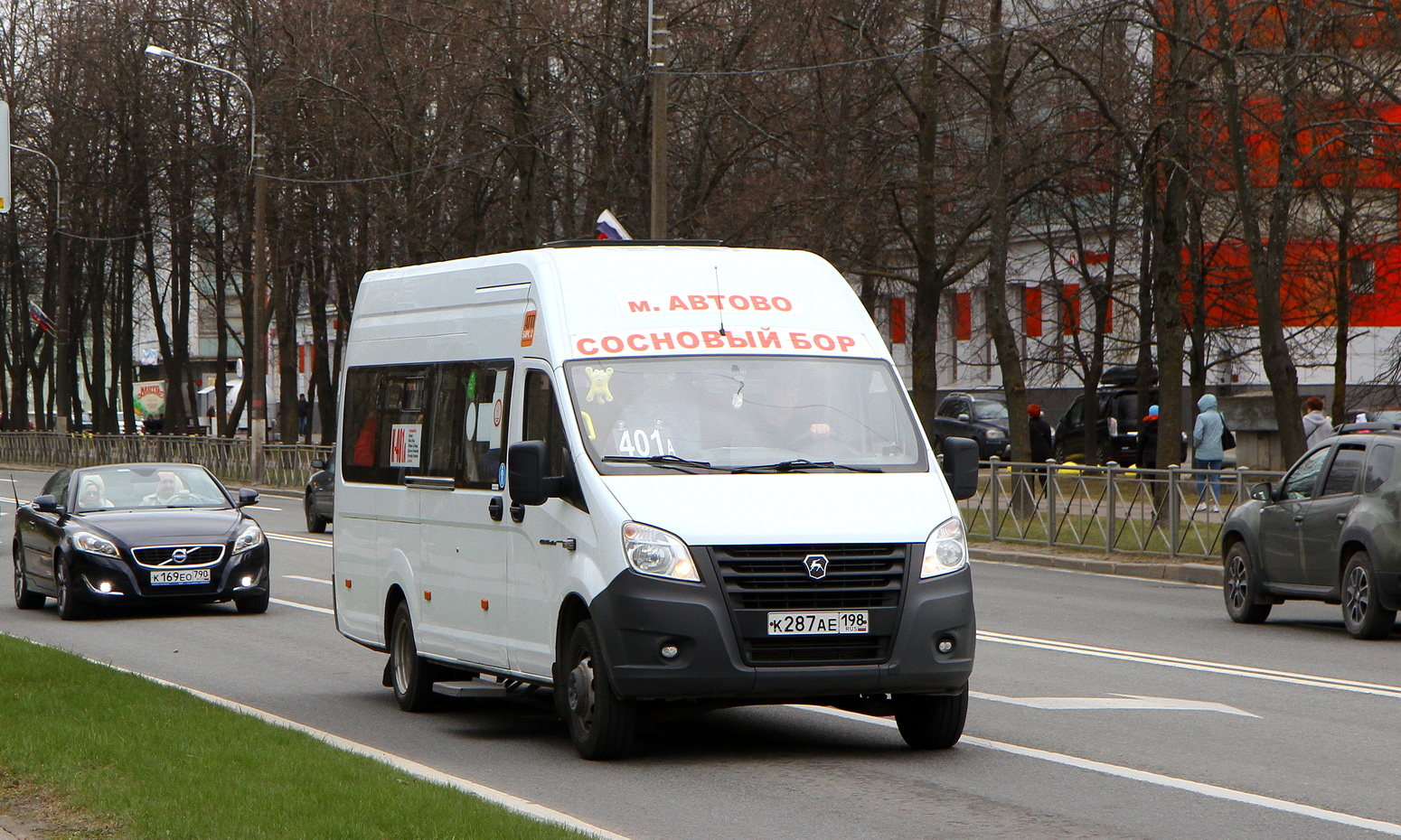 Ленинградская область, ГАЗ-A65R52 Next № К 287 АЕ 198