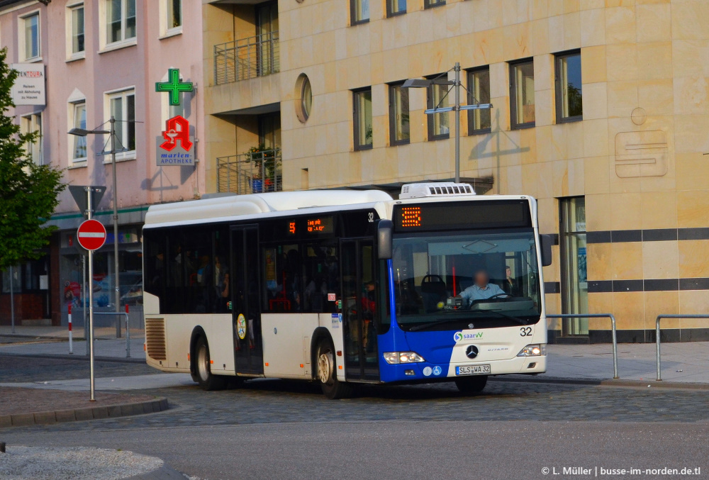 Саар, Mercedes-Benz O530LE Citaro facelift LE № 32