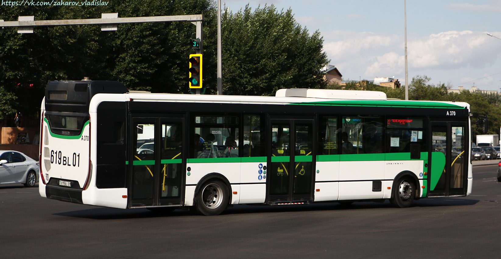Астана, IVECO Urbanway 12M (СарыаркаАвтоПром) № A370