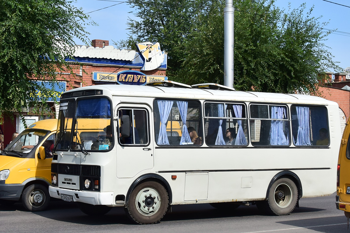 Волгоградская область, ПАЗ-32053 № О 342 ХА 34