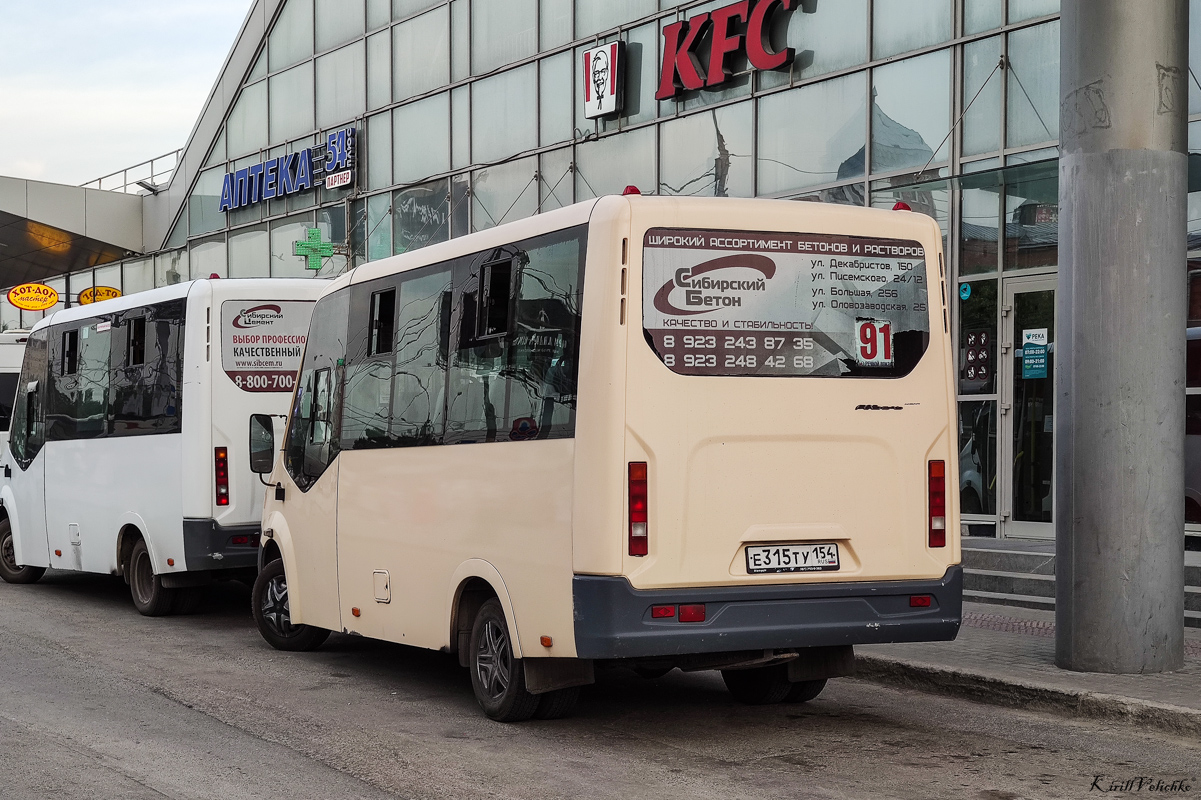 Новосибирская область, ГАЗ-A64R42 Next № Е 315 ТУ 154