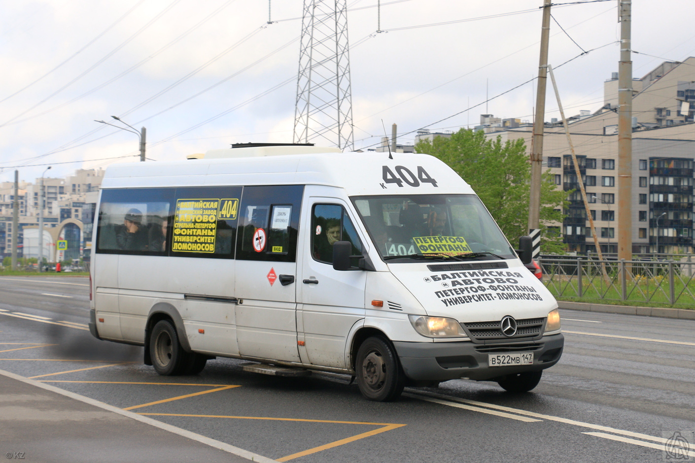 Санкт-Петербург, Луидор-223237 (MB Sprinter Classic) № В 522 МВ 147