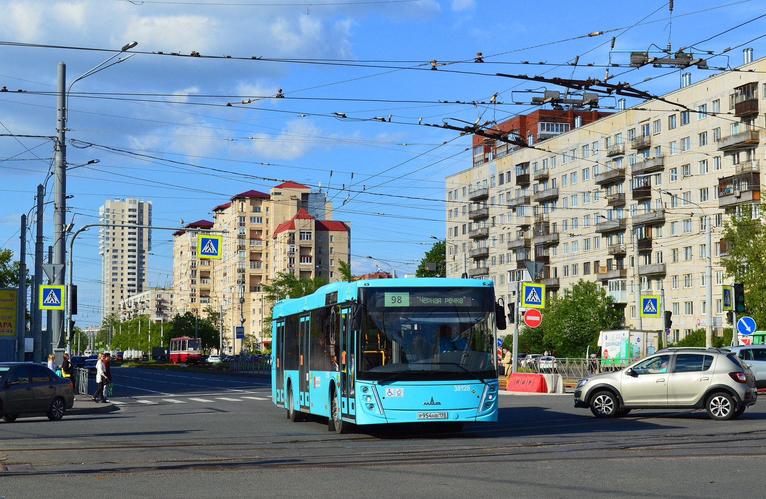 Санкт-Петербург, МАЗ-203.945 № 38128