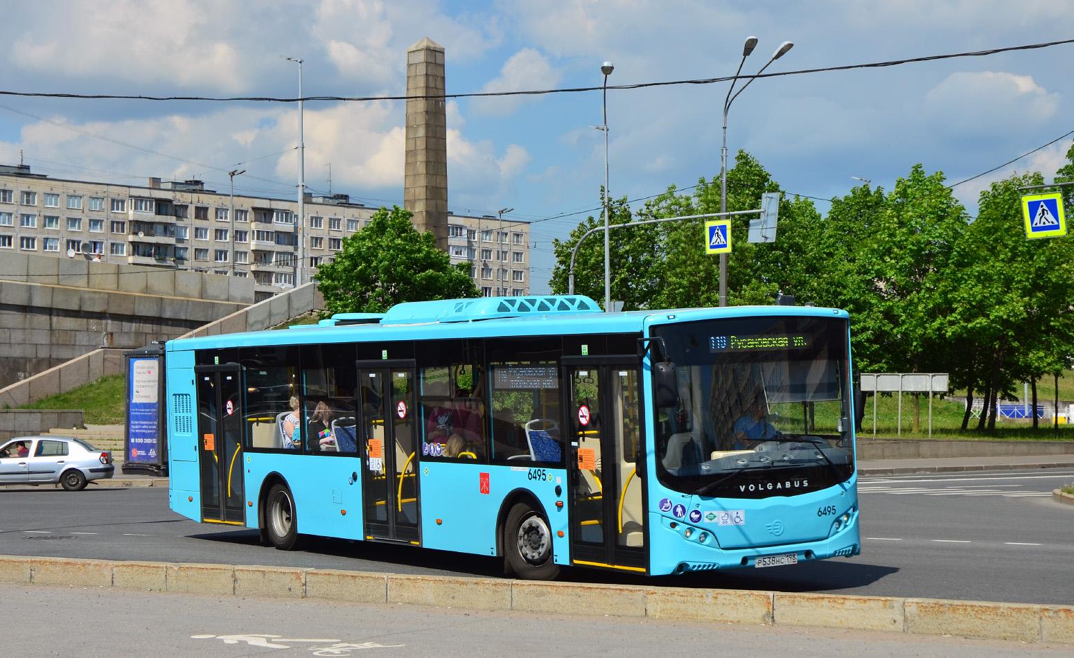 Санкт-Петербург, Volgabus-5270.G4 (LNG) № 6495