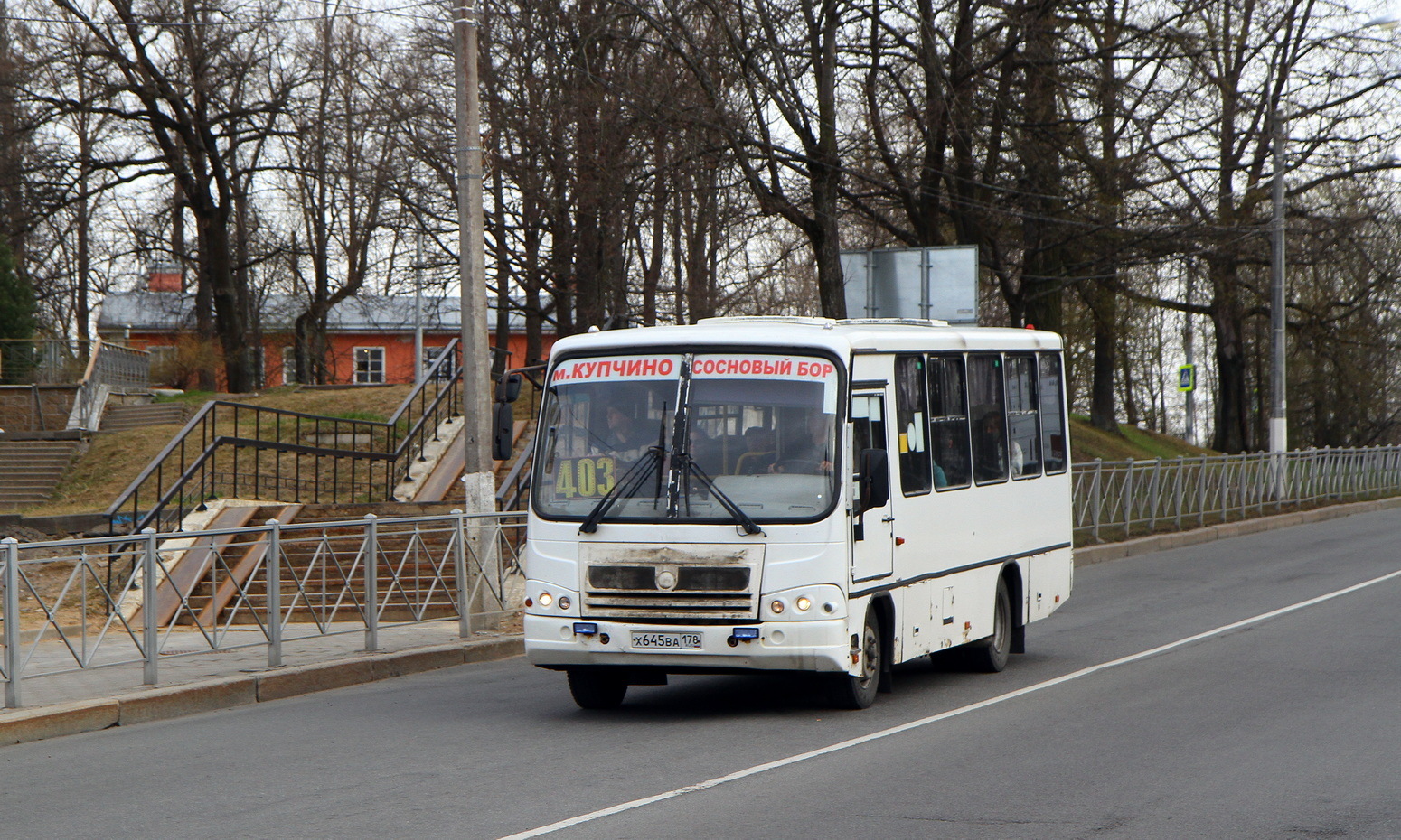 Ленинградская область, ПАЗ-320402-05 № Х 645 ВА 178