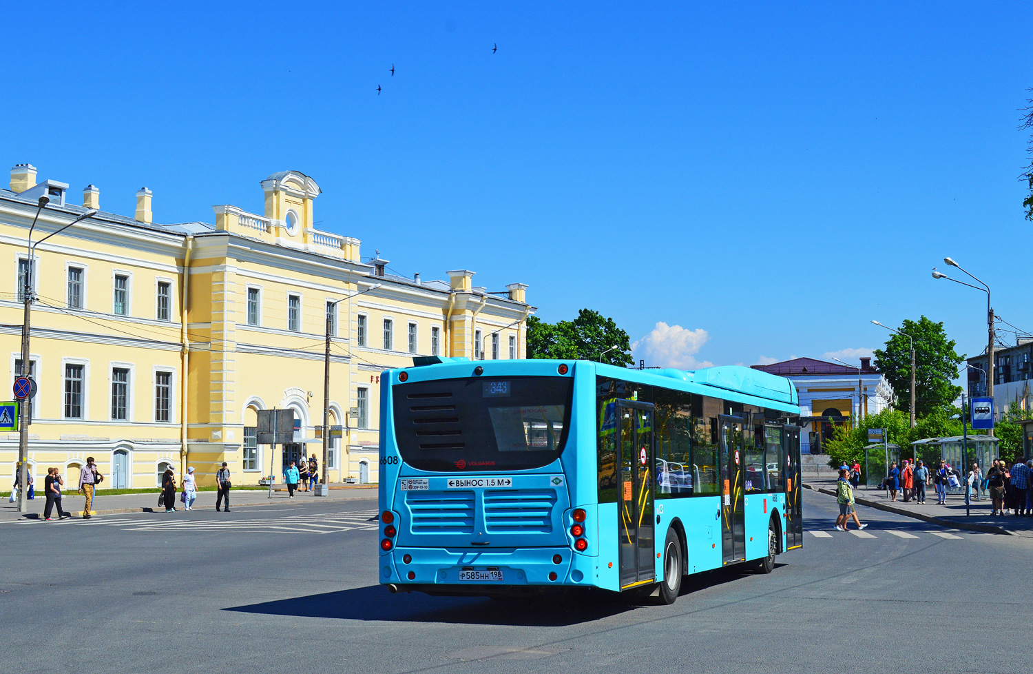 Санкт-Петербург, Volgabus-5270.G4 (CNG) № 6608
