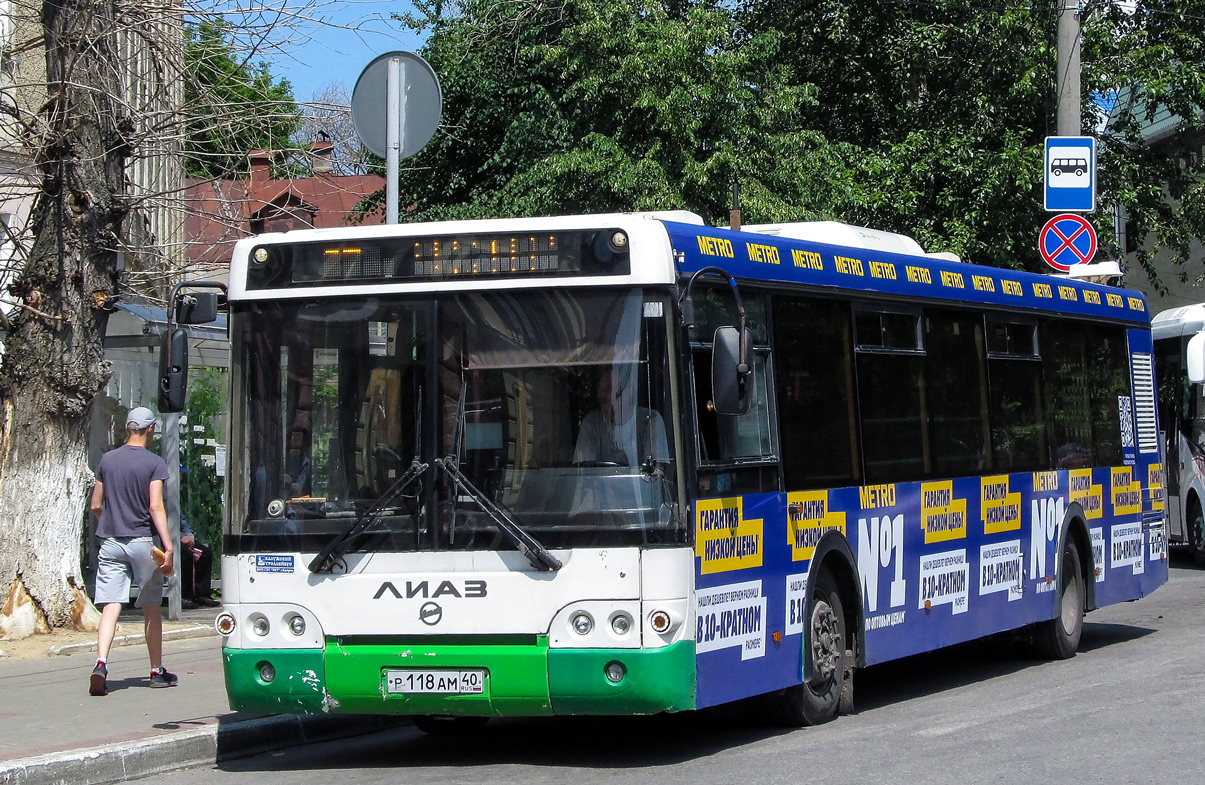 Калужская область, ЛиАЗ-5292.21 № Р 118 АМ 40