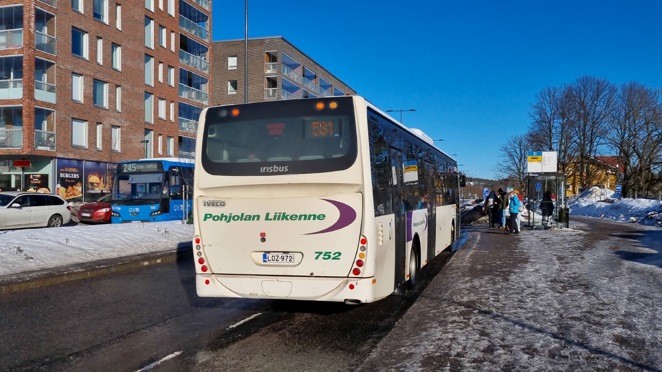 Финляндия, Irisbus Crossway LE 12.8M № 752