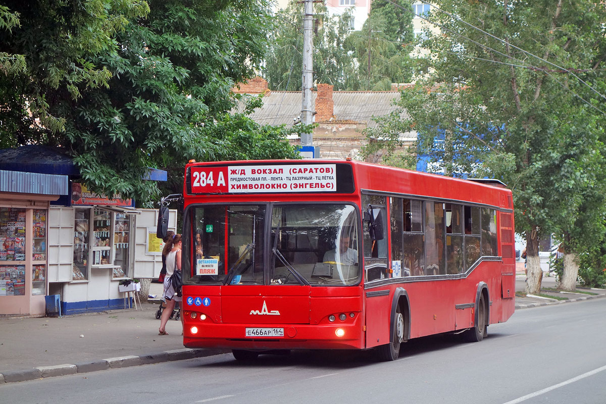 Саратовская область, МАЗ-103.465 № Е 466 АР 164