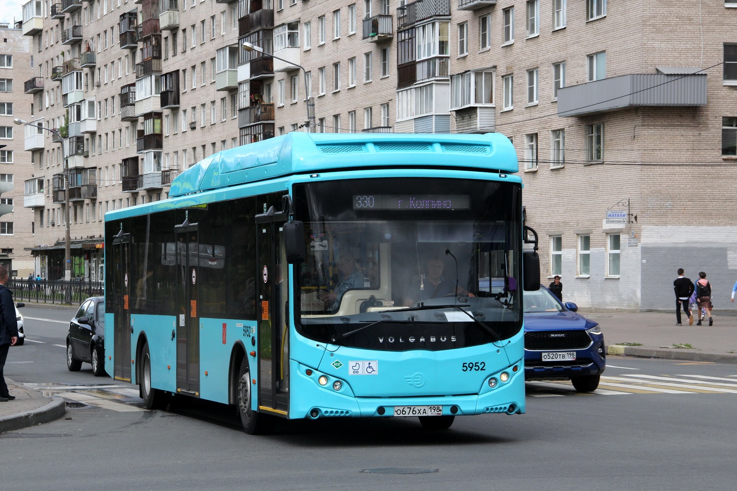 Санкт-Петербург, Volgabus-5270.G2 (CNG) № 5952