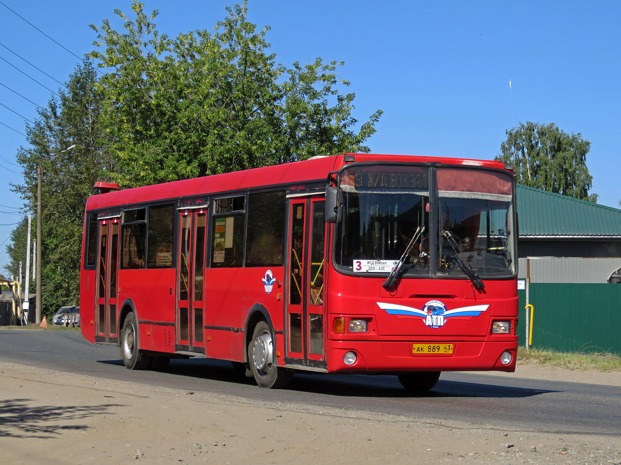 Кировская область, ЛиАЗ-5256.53 № АК 889 43