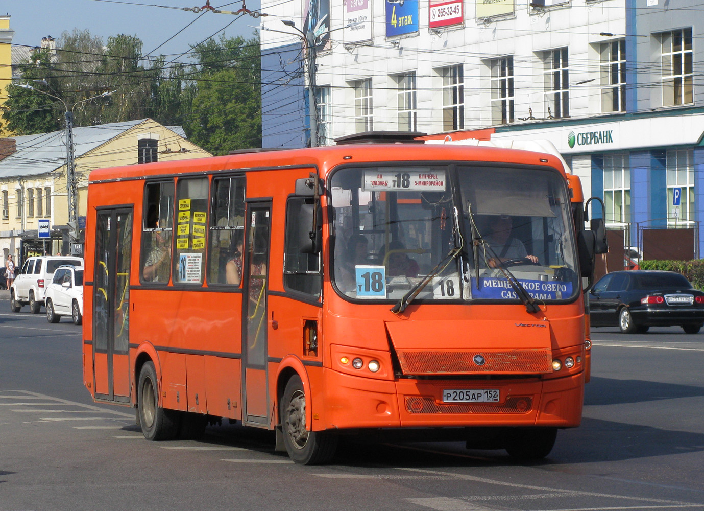Нижегородская область, ПАЗ-320414-05 "Вектор" № Р 205 АР 152