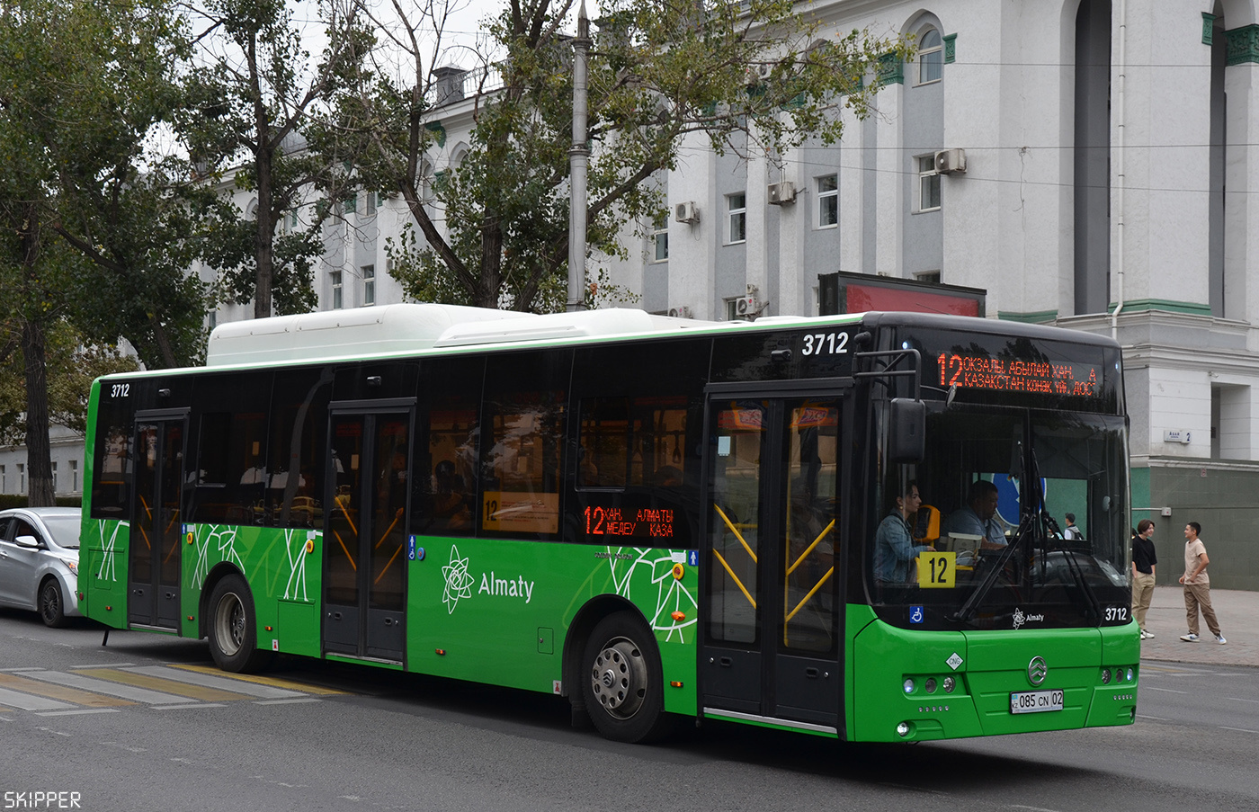 Алматы, Golden Dragon XML6125CN (Hyundai Trans Auto) № 3712