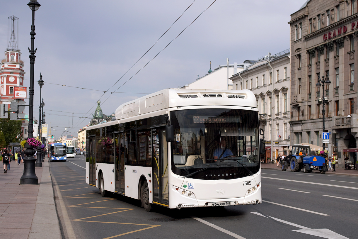 Санкт-Петербург, Volgabus-5270.G2 (CNG) № 7585